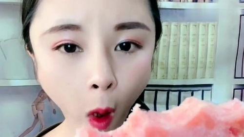 网红吃瓜美女图片大全